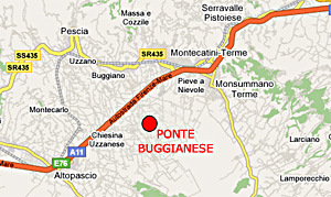 Mappa Ponte Buggianese